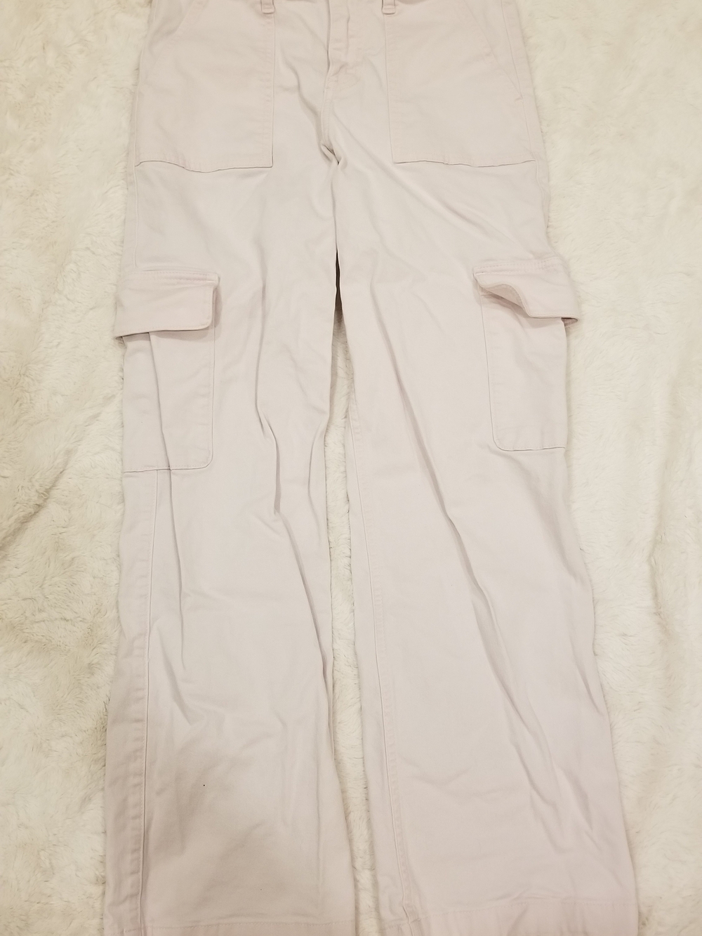 Abercrombie Kids Cargo Pants in Light Pink 15/16 Regular Fit
